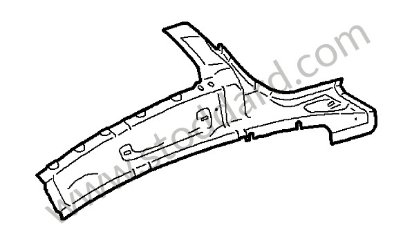 98750211400GRV - SIDE SECTION for Porsche Cayman 987C 09-12 &bull; 2012 &bull; Cayman S 3.4 &bull; Pdk Gearbox