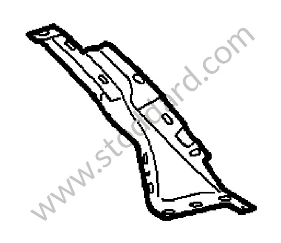 98750259100GRV - END PLATE for Porsche Cayman 987C 09-12 &bull; 2012 &bull; Cayman 2.9 &bull; Pdk Gearbox