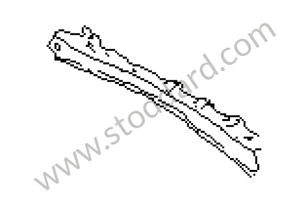 98750267300GRV - CROSS MEMBER for Porsche Cayman 987C 06-08 &bull; 2006 &bull; Cayman S 3.4 &bull; Automatic Gearbox