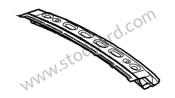 98750292900GRV - ROOF FRAME for Porsche Cayman 987C 09-12 &bull; 2009 &bull; Cayman 2.9 &bull; Manual Gearbox, 6 Speed