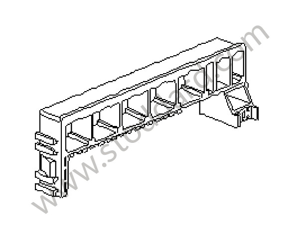 98761011101 - RELAY CARRIER for Porsche Boxster 987 05-08 &bull; 2005 &bull; Boxster 2.7 &bull; Cabrio &bull; Manual Gearbox, 5 Speed