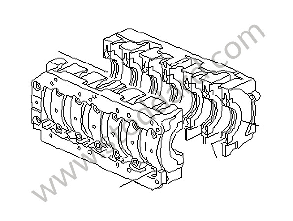 99610100709 - GEAR CARRIER for Porsche Boxster 986 97-04 &bull; 2004 &bull; Boxster S 3.2 &bull; Cabrio &bull; Automatic Gearbox
