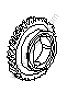 LOOSE GEAR WHEEL