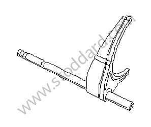 GEAR SHIFT ROD FIFTH AND SIXTH GEAR (99630301500)