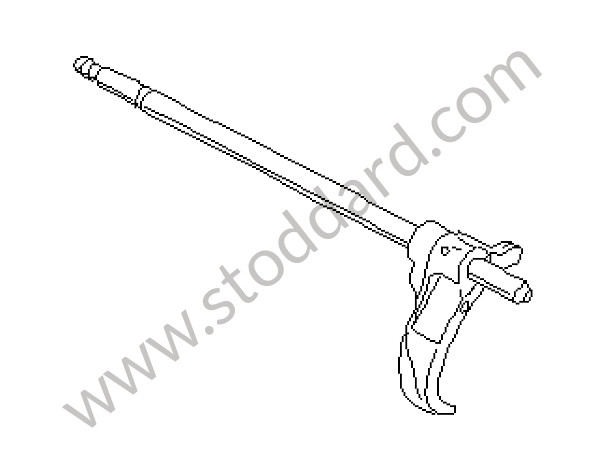 99630301600 - GEAR SHIFT ROD for Porsche 996 &bull; 2000 &bull; 996 Carrera 2 &bull; Coupe &bull; Manual Gearbox, 6 Speed