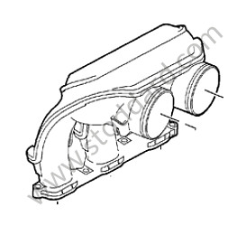 INTAKE DISTRIBUTOR From engine number 695 08697 (99711013602)