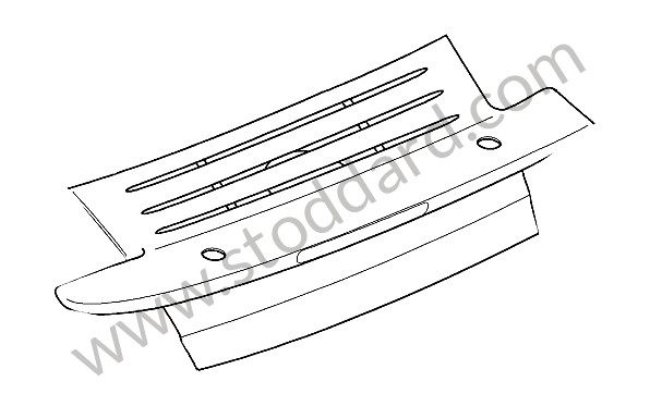 99751292100 - COVER for Porsche 997 Turbo 10-13 &bull; 2012 &bull; 997 Turbo &bull; Cabrio &bull; Manual Gearbox, 6 Speed