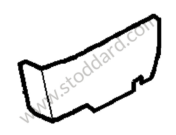 99756152200 - COVER for Porsche 997 09-12 &bull; 2009 &bull; 997 C2 &bull; Cabrio &bull; Manual Gearbox, 6 Speed