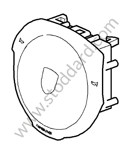 99780308927D14 - AIRBAG UNIT for Porsche Boxster 987 09-12 &bull; 2009 &bull; Boxster 2.9 &bull; Cabrio &bull; Manual Gearbox, 6 Speed