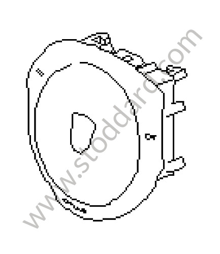 99780308927M24 - AIRBAG UNIT for Porsche Boxster 987 05-08 &bull; 2007 &bull; Boxster 2.7 &bull; Cabrio &bull; Automatic Gearbox