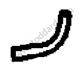 VACUUM HOSE LEFT