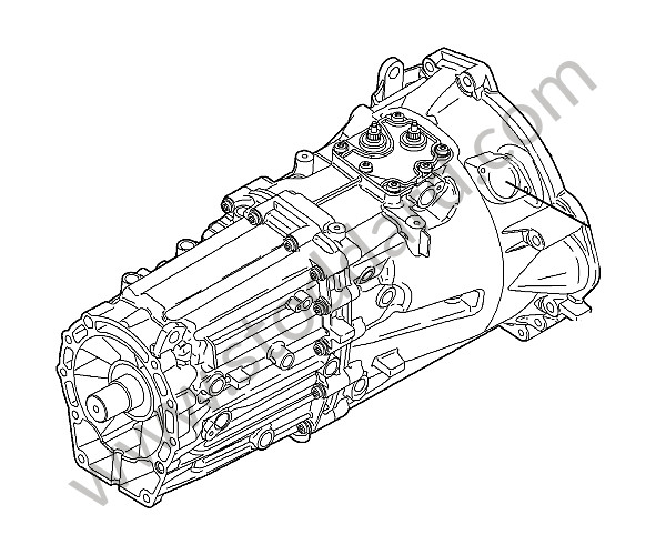 95530001022 - SPARE BOX for Porsche Cayenne 957 07-10 &bull; 2010 &bull; Cayenne Gts &bull; Manual Gearbox, 6 Speed