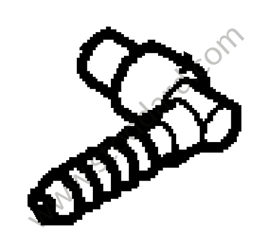 95530138100 - CONNECTION PIECE for Porsche Cayenne 957 07-10 &bull; 2008 &bull; Turbo E81 &bull; Automatic Gearbox