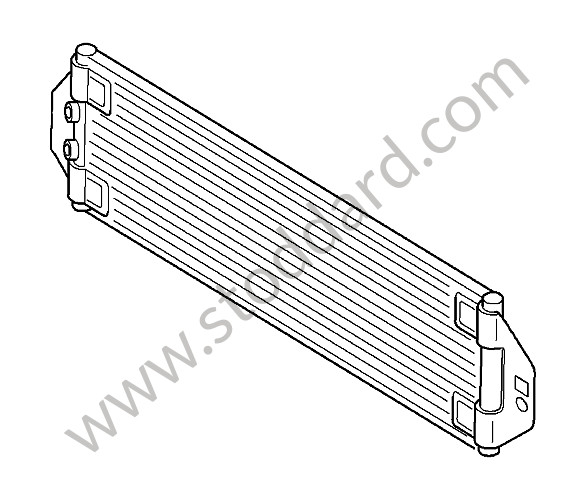 95530701701 - ATF COOLER for Porsche Cayenne 957 07-10 &bull; 2010 &bull; Turbo E81 &bull; Automatic Gearbox