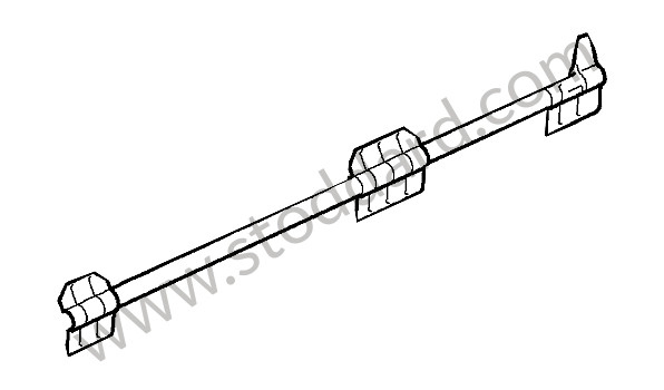 95550283901GRV - REINFORCEMENT for Porsche Cayenne 957 07-10 &bull; 2010 &bull; Cayenne S V8 &bull; Automatic Gearbox