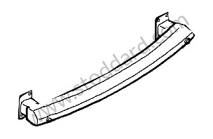 BUMPER REINFORCEMENT OPTION: WITHOUT TOWBALL (Option code: I1D0), OPTION: 18 INCH COLLAPSIBLE SPARE WHEEL (Option code: I1G1), OPTION: SPARE WHEEL SPACE SAVING 17 INCH RADIAL TYRE COMPRESSOR IN VEHICLE (Option code: I1G6) (95550531310)