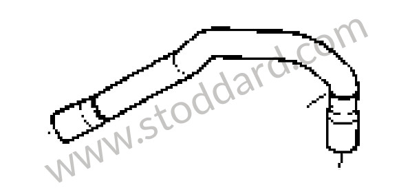 95557237400 - HEATER HOSE for Porsche Cayenne 955 03-06 &bull; 2006 &bull; Cayenne V6 &bull; Automatic Gearbox
