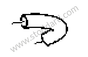 HEATER HOSE OPTION: AUXILIARY HEATER WITH INTEGRATED TIMER (Option code: I7VE), OPTION: 4 ZONE AIR CONDITIONING SYSTEM (Option code: I9AH) / From the serial number 9P6LA 41357