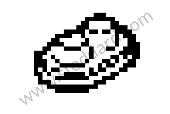 95557278101 - GROMMET for Porsche Cayenne 955 03-06 &bull; 2004 &bull; Cayenne V6 &bull; Automatic Gearbox
