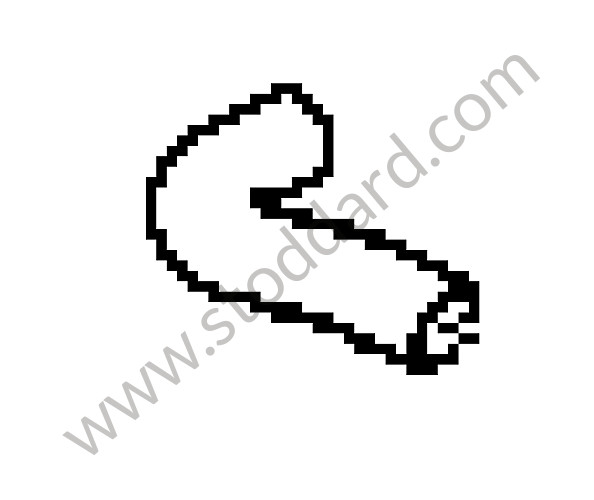 95557298100 - HEATER HOSE for Porsche Cayenne 955 03-06 &bull; 2006 &bull; Cayenne V6 &bull; Automatic Gearbox