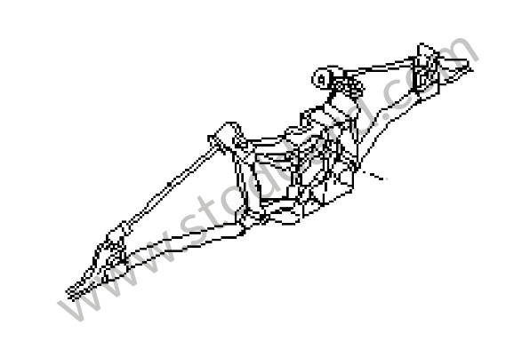 98711104103 - SUPPORT for Porsche Cayman 987C 06-08 &bull; 2006 &bull; Cayman S 3.4 &bull; Automatic Gearbox