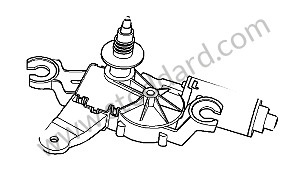 WIPER MOTOR  (99662809001)
