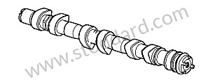 CAMSHAFT EXHAUST / CYLINDER 4-5-6 (99710521873)