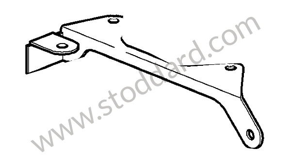 99720767590 - SUPPORT for Porsche 997 Gt3 / Gt3-2 &bull; 2011 &bull; 997 Gt3 Rs 3.8 &bull; Coupe &bull; Manual Gearbox, 6 Speed