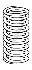 COIL SPRING 2 Versions available for this part