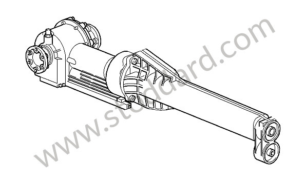 997349010X - FRONT-AXLE FINAL DRIVE for Porsche 997 05-08 &bull; 2006 &bull; 997 C4 &bull; Cabrio &bull; Automatic Gearbox