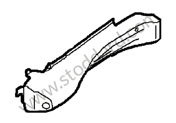 99750270700GRV - REINFORCEMENT for Porsche 997 Gt3 / Gt3-2 &bull; 2007 &bull; 997 Gt3 3.6 &bull; Coupe &bull; Manual Gearbox, 6 Speed