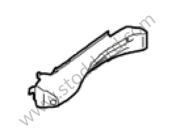 99750270800GRV - REINFORCEMENT for Porsche 997 Turbo 07-09 &bull; 2007 &bull; 997 Turbo &bull; Coupe &bull; Manual Gearbox, 6 Speed