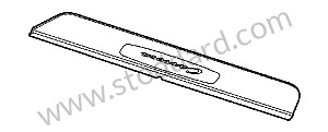 SCUFF PLATE black / black (A03) / Lacquer / Without OPTION:  DOOR ENTRY GUARDS IN CARBON WITH LOGO (Option code: IX69), Without OPTION:  DOOR ENTRY GUARDS IN STAINLESS STEEL WITH LOGO (Option code: IX70)
