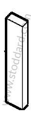 PLASTIC FOAM STRIP RUBBER / OPTION: PCM2 NAVIGATION  (Option code: I670), OPTION: PCM-2 OFFROAD NAVIGATION  (Option code: I672)