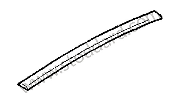 99756230300 - COVER for Porsche 997 09-12 &bull; 2012 &bull; 997 C4 &bull; Targa &bull; Manual Gearbox, 6 Speed