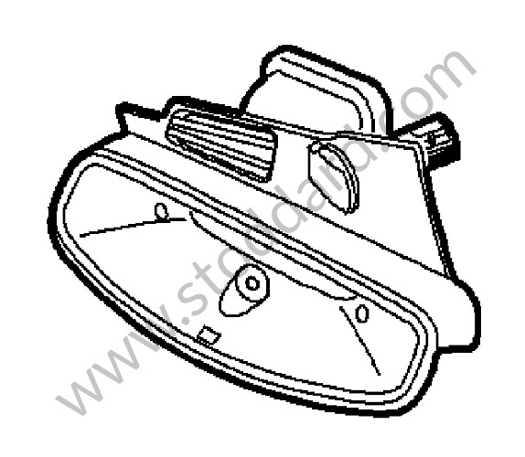 997572396035V7 - COVER for Porsche 997 09-12 &bull; 2009 &bull; 997 C2 &bull; Cabrio &bull; Manual Gearbox, 6 Speed