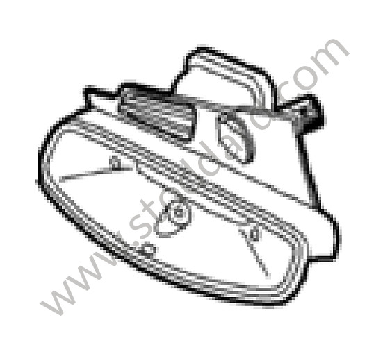 997572396038X8 - COVER for Porsche 997 05-08 &bull; 2005 &bull; 997 C2S &bull; Cabrio &bull; Manual Gearbox, 6 Speed