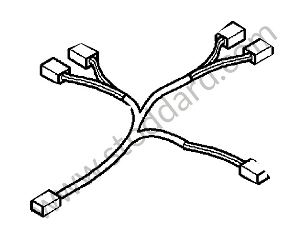 99761269900 - WIRING HARNESS for Porsche 997 05-08 &bull; 2007 &bull; 997 C4 &bull; Targa &bull; Automatic Gearbox