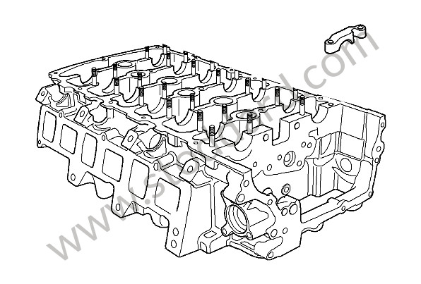 95510490110 - CYLINDER HEAD for Porsche Cayenne 957 07-10 &bull; 2007 &bull; Cayenne V6 &bull; Automatic Gearbox
