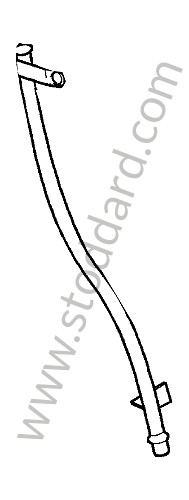 95510706600 - GUIDE TUBE for Porsche Cayenne 957 07-10 &bull; 2010 &bull; Cayenne V6 &bull; Automatic Gearbox