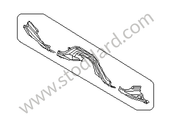 95550246901GRV - CROSS MEMBER for Porsche Cayenne 955 03-06 &bull; 2003 &bull; Cayenne V6 &bull; Manual Gearbox, 6 Speed