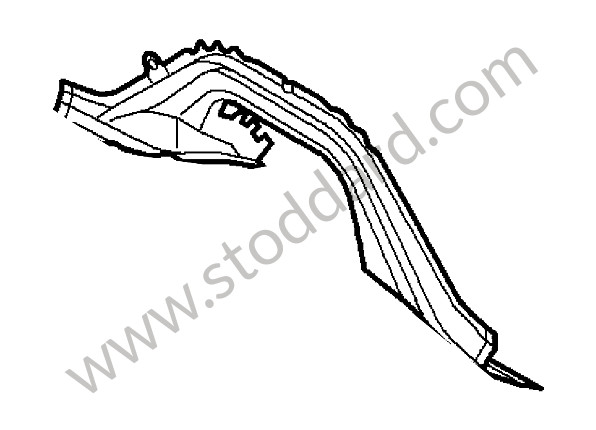 95550246901GRV - CROSS MEMBER for Porsche Cayenne 957 07-10 &bull; 2007 &bull; Cayenne V6 &bull; Automatic Gearbox