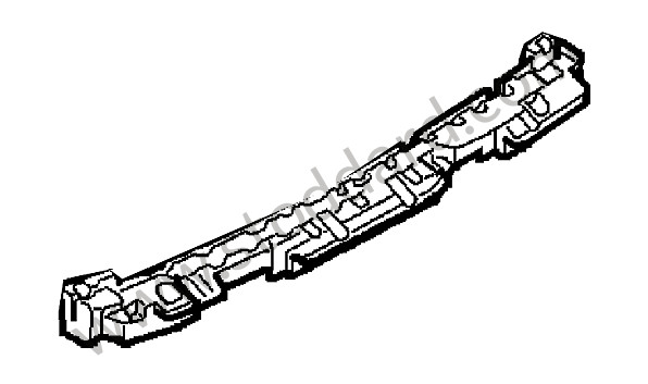 95550525204 - FOAM PART for Porsche Cayenne 957 07-10 &bull; 2008 &bull; Cayenne Gts &bull; Automatic Gearbox