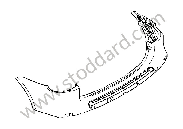 95550541112G2X - LINING for Porsche Cayenne 957 07-10 &bull; 2008 &bull; Turbo E81 &bull; Automatic Gearbox