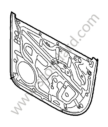 95553172906 - BRACKET for Porsche Cayenne 957 07-10 &bull; 2007 &bull; Cayenne V6 &bull; Automatic Gearbox