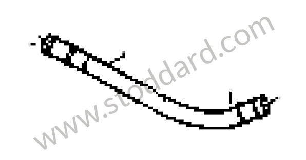95557292604 - HOT AIR DUCT for Porsche Cayenne 955 03-06 &bull; 2003 &bull; Cayenne V6 &bull; Automatic Gearbox