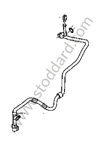 95557309203 - INTAKE PIPE for Porsche Cayenne 955 03-06 &bull; 2004 &bull; Cayenne V6 &bull; Automatic Gearbox