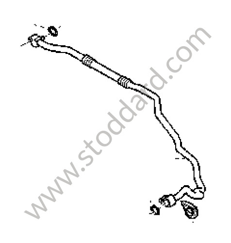 95557309502 - INTAKE PIPE for Porsche Cayenne 955 03-06 &bull; 2006 &bull; Cayenne S V8 &bull; Automatic Gearbox