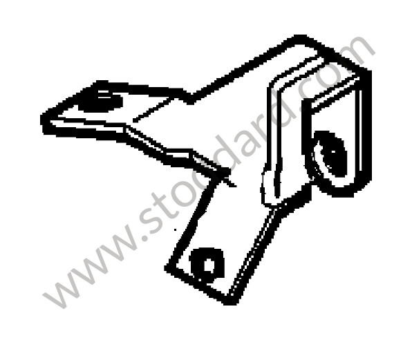 95560720830 - SUPPORT for Porsche Cayenne 957 07-10 &bull; 2010 &bull; Cayenne V6 &bull; Automatic Gearbox