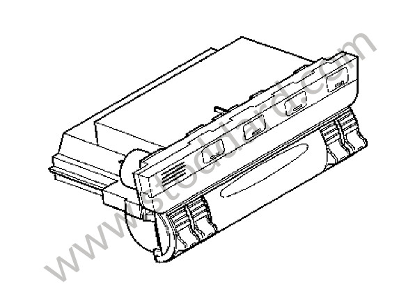 95565311405 - CONTROL PART for Porsche Cayenne 955 03-06 &bull; 2004 &bull; Cayenne S V8 &bull; Manual Gearbox, 6 Speed